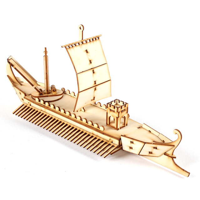 로마군함-갤리선 배모형만들기