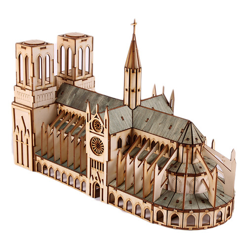 건축모형 -노트르담 대성당/고딕,파리