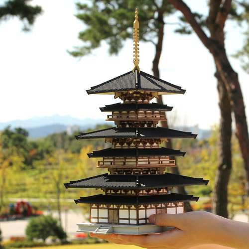 건축모형-일본약사사 동탑